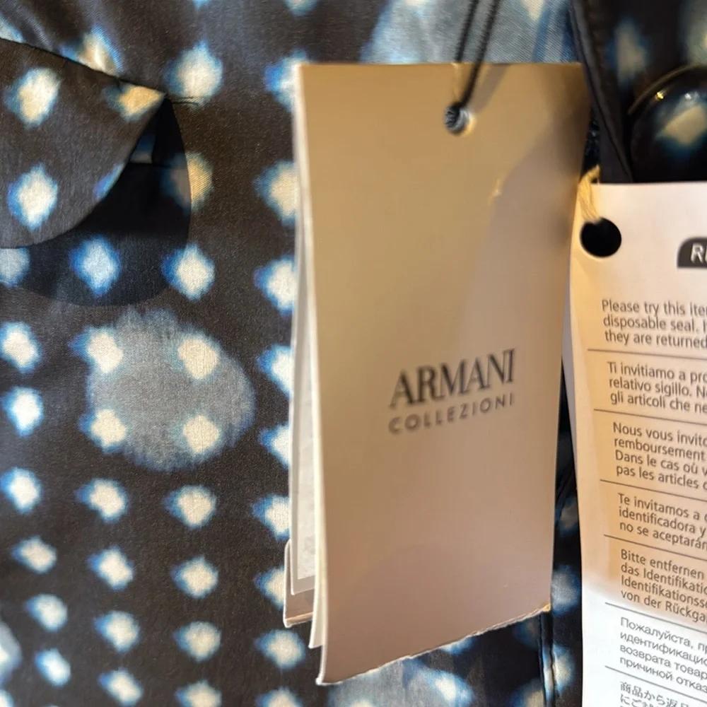 Armani Collezioni Black Polka Dot 